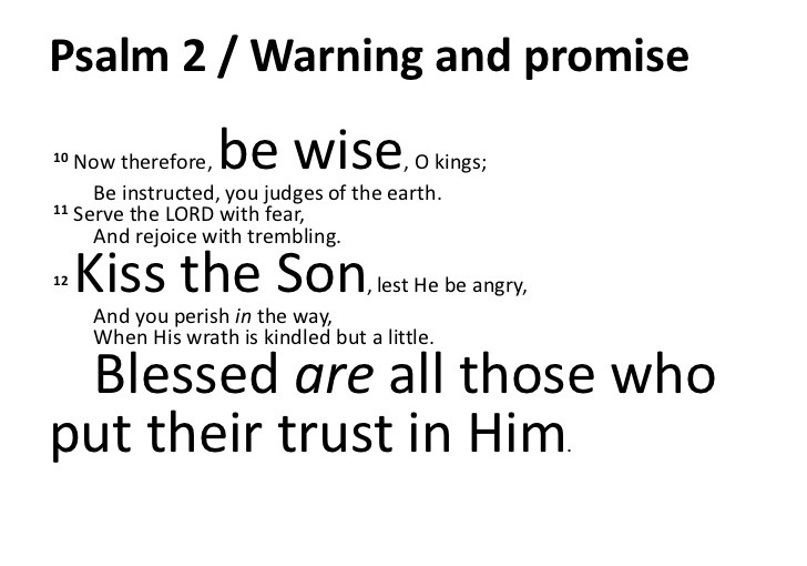 Serve the Lord with fear